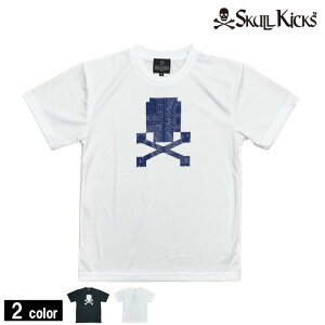 �X�J���L�b�N�X/SKULLKICKS �v���N�e�B�X�V���c/BANDANNA SLULL DRY TEE�iSK20-004�j