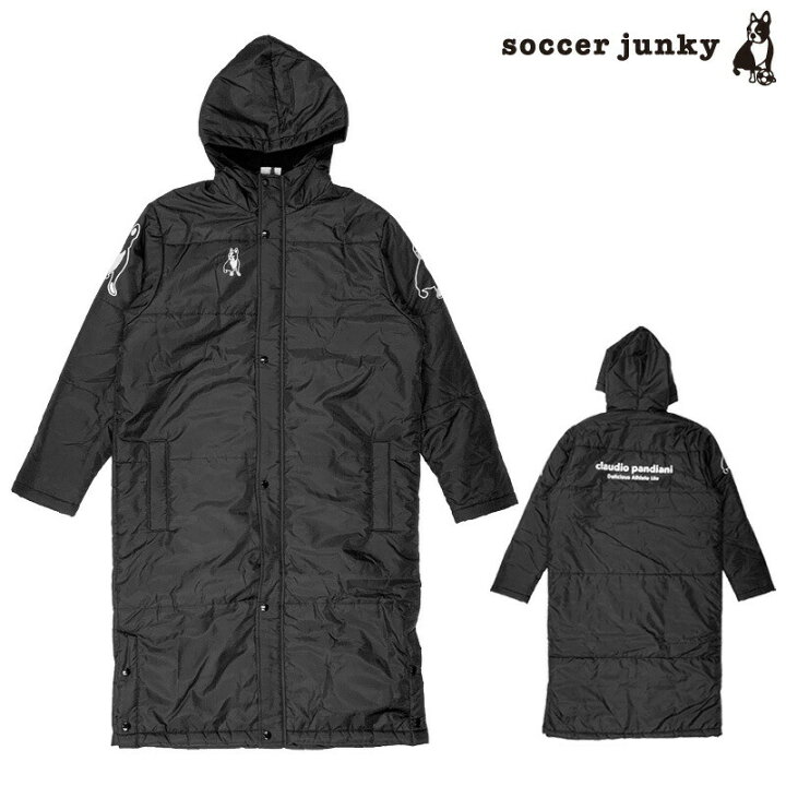 楽天市場】サッカージャンキー/soccer junky ベンチコート/おさんぽ 