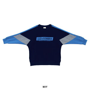 ルースイソンブラ/LUZeSOMBRA ジュニアスウェットトップス/Jr IMN P100 DOLMAN LINE TOP(F2021137)