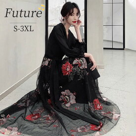 ドレス 大人 ピアノ 発表会 高校生 パーティードレス 韓国 ロングドレス 黒 演奏会 結婚式 ワンピース 母親 おしゃれ 花柄 中学生 レディース 母親 イブニングドレス カクテルドレス 可愛い フォーマル かっこいい 袖あり 合唱 体型カバー 同窓会 30代 大きいサイズ