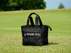 FUTUREFOX ラウンドトートバッグ カートバッグ ゴルフポーチ 軽量 大容量 カモフラージュ柄