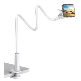 スマホスタンド スマホホルダー 寝ながら アーム 強力固定 全2色 くねくね ホルダー 携帯ホルダー ベッド 寝ながら スマートフォン 固定 クリップ 角度調整 Android iPhone 15 14 13 mini 12 11 Pro Max XS XR対応 4-7.1インチ