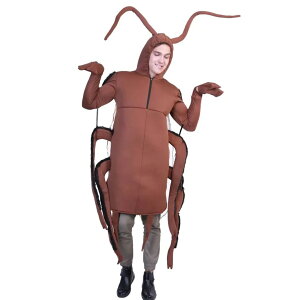 着ぐるみ ゴキブリ コスプレ 全身タイプ 動物 虫 害虫 昆虫 フリーサイズ 男女兼用 面白い おもしろ 面白コスプレ インスタ映え 衣装 仮装 パーティー イベント お祭り コスチューム 男性 女