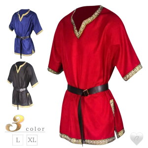   Vc Rm̈ߑ Medieval Noble Shirt m̈ߑ S3J[ nEB l lTX [bp  jp oCLO c  j  V RXvߑ ql M ߑ