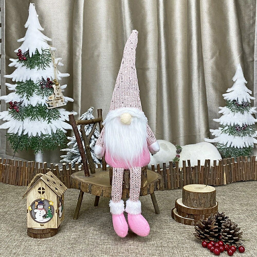 楽天市場】【在庫限り】 クリスマス 妖精 人形 サンタさん ピンクor