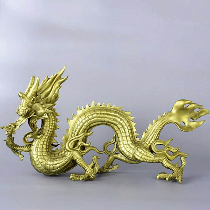 楽天市場】【期間限定DEALポイントバック15％】 置物 風水 皇帝龍 五本 