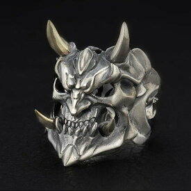 【期間限定DEALポイントバック15％】【普通郵便発送】 リング 鬼 ツノ 角 ゴールド 指輪 アクセサリー お守り 厄除け 魔除け スタイル お洒落アイテム 開運厄除 祈願成就 風水 パワースポット 開運 金運 財産運 出世運 恋愛運 おしゃれ かっこいい 高級 ギフト