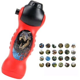 【予約商品】今だけ10％OFF 12/11終了 【レビューで恐竜ワッペンGET】 玩具 プロジェクターライト スティックタイプ ダイナソー 恐竜 24パターン 子供 ライト プロジェクター おもちゃ 恐竜 男の子 プレゼント 恐竜グッズ 子供向け 雑貨 幼児教育 知育玩具 就寝時