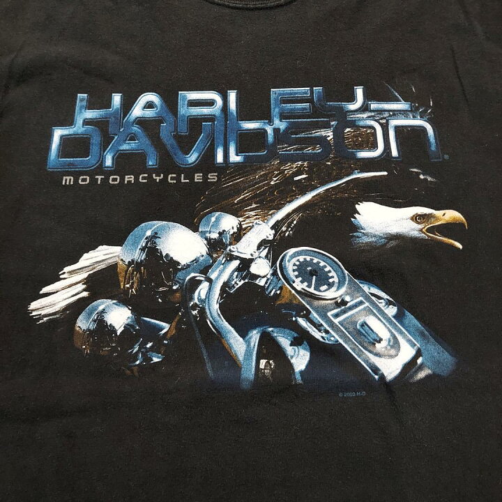 楽天市場】【中古】ハーレーダビッドソン プリントTシャツ 00s USA製 