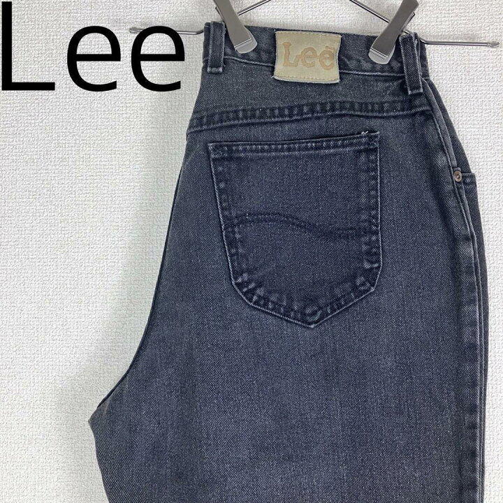 楽天市場】【中古】LEE リー W30相当 ブラックデニム ボトム パンツ 黒 