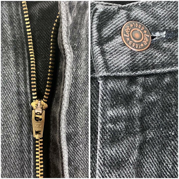 楽天市場】【中古】LEE リー W30相当 ブラックデニム ボトム パンツ 黒 