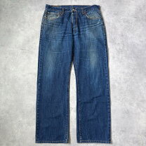 リーバイス プレミアム 501 セルビッチ W36 BigE デニムパンツ 濃紺 