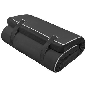 Keusnix 高反発マットレス シングル 極厚10cm 25D 200N ベッドマット 凹凸加工 体圧分散 折り畳みマットレス オールシーズン 敷布団 リバーシブル 防臭 お昼寝マット 洗えるカバー 圧縮梱包 97×195