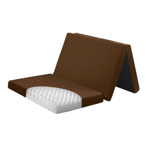 WEIMALL マットレス シングル 三つ折り 極厚10cm 硬め 高反発 190N 密度25D 凸凹 点で支える プロファイル加工 折り畳み 洗えるカバー ベッドマットレス 敷布団 折りたたみ 圧縮梱包 ウレタン お