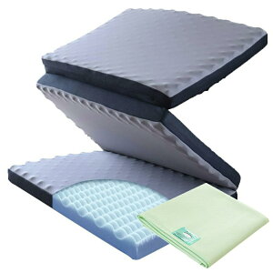 西川 マットレス 三つ折り シングル 《お得な 2点セット 》 高反発 体圧分散 安眠工房 「帳 -tobari-」 97×195cm 1点 + 除湿シート 1点 計2点 春 夏 秋 冬 圧縮ロール梱包