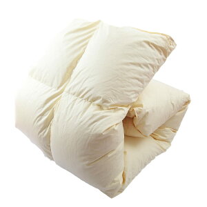 いいはねふとん店 羽毛布団 うもうふとんダブル 190cm×210cm 超長綿100%生地使用 国産 ホワイトダウン93% 羽毛増量 1.6kg ダウンパワー400dp かさ高性165mm以上 パワーアップ加工 うもう