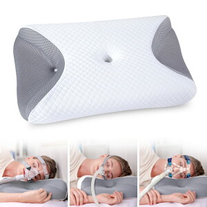 HOMCA CPAP ᔽf Qp ċzǌQp ׂĂCPAP}XN[U[ CR}XNy CPAP ̒ɂ݂ɘa O[ Queen Size-25.6'L*15.7'W*(3.54'/4.33')H