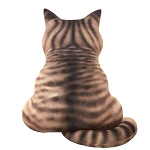 Homehalo 猫抱き枕 柔らかく低反発クッション カバー洗える 添い寝枕 癒される抱き枕 可愛い 気持ちいい抱き枕 ねこぬいぐるみ 動物クッション 多機能 椅子 ソファー背当て ふわふわ 猫グッ