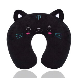 チャイルドシート用 首枕 ネックピロー 子供用 U型枕 かわいい 固定 携帯枕 車用 ふわふわ やわらかい トラベル枕 ドライブ 車中泊 睡眠 旅行用枕 低反発 洗える 新幹線 飛行機 バス 自宅 昼