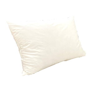 国内製造 日本製 ホテル仕様羽根枕 43×63cm 羽根たっぷりフェザーピロー 羽毛 まくら 大きい ベージュ ふんわり頭部を包み込む。