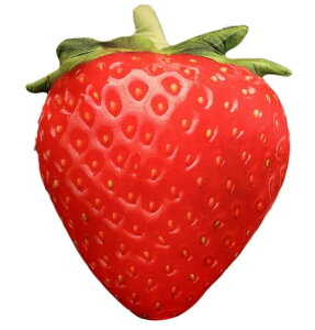 【dokidoki】いちご イチゴ フルーツ クッション 抱き枕 くだもの ぬいぐるみ おもしろグッズ イベント パーティー グッズ ベリー プレゼント 可愛い インスタ 苺 ichigo strawberry itigo