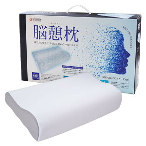 枕 【かためのしっかりした寝心地&通気性】 いこいのまくら 脳憩枕 30×50cm 訳アリ カバー付き 高通気 通気性 かため 洗える 高反発 箱入り 蒸れにくい まくら 高反発枕 高反発まくら 蒸れ
