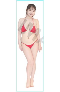 柳瀬さき 通常版 第2弾 等身大抱き枕カバー 170x50cm