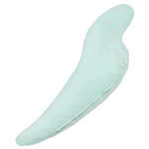 癒し 抱き枕 抱きまくら 横30×縦135cm 洗濯可能 日本製 Lサイズ(ライトグリーン)