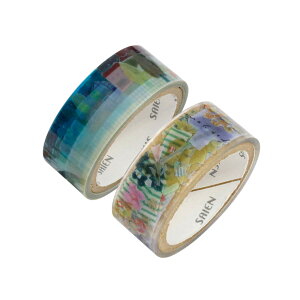 J~C\Y }XLOe[v SAIEN NAe[vV[Y 2 (OhanaEKeshiki) 15mm×3m 2Zbg HR-2008