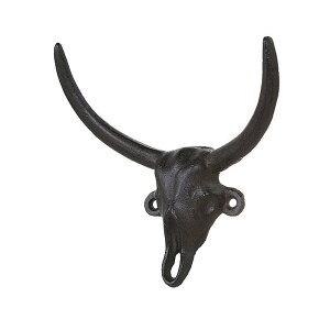 _g(Dulton) ACAp[c u XJ tbN AeB[NubN 145×140×s65mm BULL SKULL HOOK A.BLACK S555-379ABK
