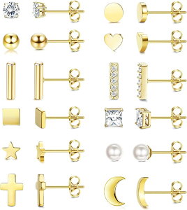 JeryWe 12�y�A �X�^�b�h�s�A�X �T�[�W�J���X�e�����X �s�A�X �����A�����M�[�Ή� ��s�A�X �����ςȂ� �����p �V���v�� ������ �s�A�X ���f�B�[�X �����Y �W���R�j�A �X�e�����X �s�A�X