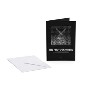 ＜ サンクポワン ＞ ファインド・ミー 写真家ワードサーチ(カード＋封筒)【日本総代理店】| 建築 | アート | 雑貨 | 知育 | 教育 | 遊び | 学び | おうち時間 | 選べるラッピング | ギフト | CINQPOINTS | FIND ME - black photographers card | CP071