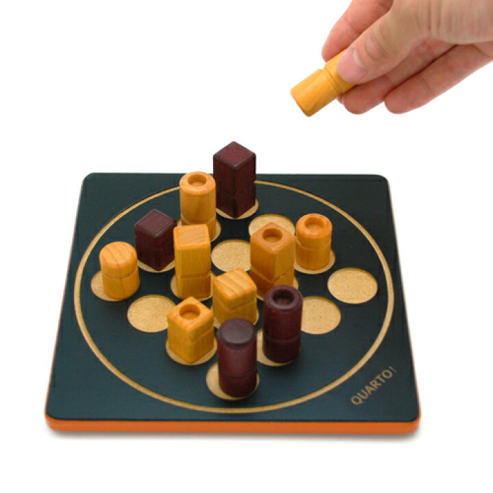 楽天市場 ギガミック クアルト ミニ 日本語説明 8歳から99歳 木製 ボードゲーム 旅行 知育 教育 遊び 学び おうち時間 選べるラッピング ギフト Gigamic Quarto Mini Gm001 Play Department Store