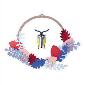 ＜スタジオ・ルーフ＞ ボタニカル・リース【日本総代理店】| アート | 雑貨 | オブジェ | 知育 | 教育 | 遊び | 学び | おうち時間 | 選べるラッピング | ギフト | STUDIO ROOF | Botanical Wreath | sr123