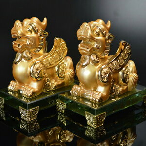 風水グッズ置物 金運宝くじギャンブル≪高級≫風水の貔貅(大)(ひきゅう)ヒキュウペア 招財 財運 風水グッズ 置物 開運 縁起物