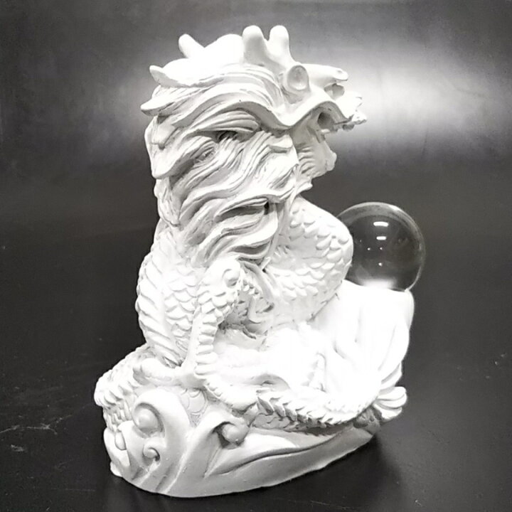 楽天市場】白龍 龍 置物 （沢山のお願い） 風水 龍の置物 風水グッズ 