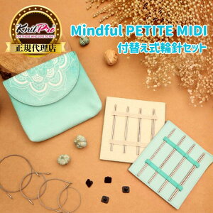 KnitPro Mindful PETITE MIDI tւ֐jZbg 10cm & 12.7cm 8yA jbgv }Cht 36341 i ҂ݕ |r[T