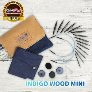 �y�}���\������ P2�{ �X�ɃN�[�|���Ŋ����zKnitPro Indigo Wood Mini 2�C���`(5cm) 7�T�C�Y �t���ւ����֐j�Z�b�g �j�b�g�v�� �C���f�B�S�E�b�h �~�j 20645 ���i�� �҂ݕ� ��| �ؐ�