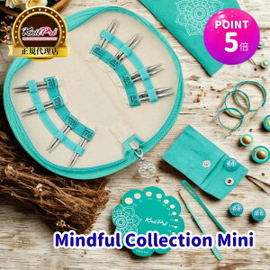 �y�}���\�������z�y�y�V�����L���O1�ʊl���z�yP5�{ �X�ɃN�[�|���Ŋ����zKnitPro Mindful Mini �t���ւ����֐j�Z�b�g 2�C���`(5cm) 8�T�C�Y �j�b�g�v�� �}�C���h�t�� 36314 Generosity Set ���i�� �҂ݕ� 