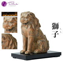 楽天市場】獅子（彫刻｜アート・美術品・骨董品・民芸品）：ホビーの通販