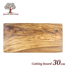 ジェネラルオリーブウッド カッティングボード 木製 オリーブ おしゃれ オリーブの木 まな板 一枚板 30×15×1.5cm #GB022 長方形 General Olive Wood おすすめ