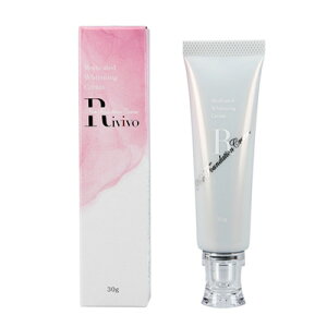 RIVIVO 薬用美白クリーム 30g 低刺激 ハリ つや たるみ 薬用 スキンケア クリーム トラネキサム酸 フェイスクリーム 年齢肌 オイルフリー メラニン抑制
