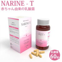 ナリネT60粒タブレット健康サプリメント胃もたれ食欲不信ナリネ菌乳酸菌ラクトース配合NARINE-T