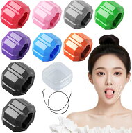 ポイント5倍 フェイスライン 引き締め 顔痩せ 3in1 フェイスヨガボール ジョートナー 顔ヨガグッズ 顎 ト…