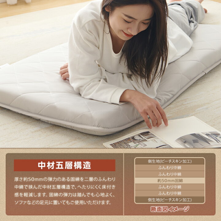 楽天市場】【5％OFFクーポン】＼楽天1位／ごろ寝布団 ごろ寝マット 