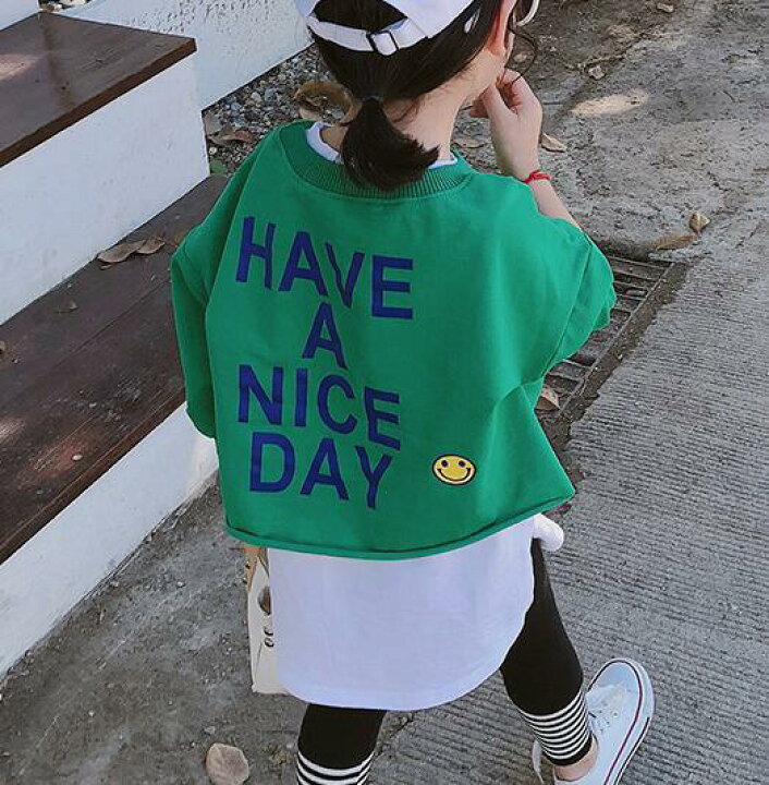 楽天市場 韓国子供服 長t ノースリーブシャツセット レイヤード 長袖tシャツ ロンt 重ね着 グリーン キッズ キッズ服 子供服 男女兼用 男の子 女の子 保育園 お洒落 可愛い ２点セット セット ９０ １００ １１０ １２０ １３０ Fwat