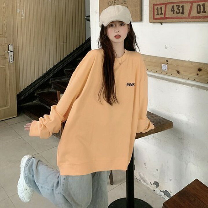 楽天市場 今ならlineお友達登録で100円off 韓国ファッション 韓国服 デカt ビックtシャツ ぶかぶかtシャツ レディース シンプル 長袖tシャツ 春 秋 かわいい カッコイイ おしゃれ 通学 カジュアル ぶかぶか 大きいサイズ ピンク イエロー オレンジ グレー Fwat 楽天市場 今ならlineお友達登録で100円off 韓国ファッション 韓国服 デカt ビックtシャツ ぶかぶかtシャツ レディース シンプル 長袖tシャツ 春 秋 かわいい カッコイイ おしゃれ 通学 カジュアル ぶかぶか 大きいサイズ ピンク イエロー オレンジ グレー Fwat