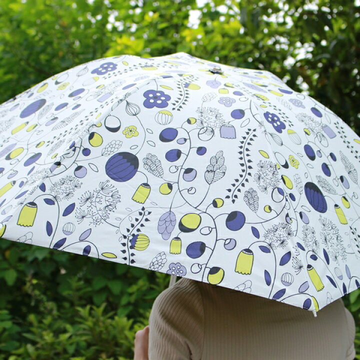 楽天市場 折りたたみ 日傘 晴雨兼用 北欧 デザイン Korko コルコ クイックオープン 50cm My Beloved Garden 大好きなガーデン 傘 軽量 軽い Uvカット 完全遮熱 紫外線対策 北欧 レディース おしゃれ 北欧セレクトfynda