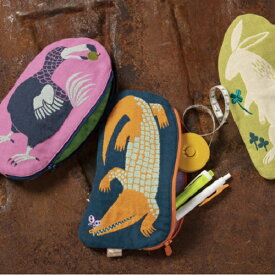 ポーチ moritaMiW モリタミウドードー ワニ ウサギ 動物 morita miw 生き物 かわいい おしゃれ 化粧ポーチ プレゼント ギフト お返し ポイント消化