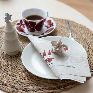 lR|X Almedahls A_[X Tomte nisse gejbZ y[p[ivL 34cm×34cm NX}X e[uR[fBl[g T^ kG eLX^C_3ss